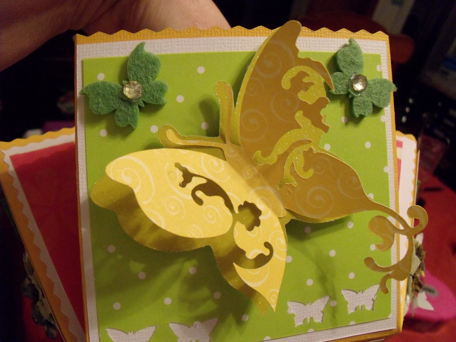 Sweet Lil Cricut Butterfly Box