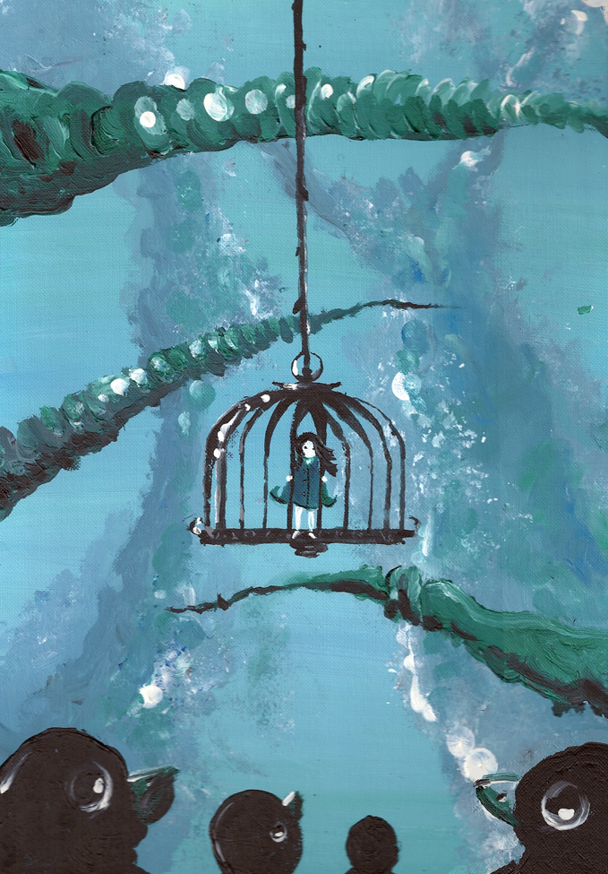 The Artwork of A.W.Pearsall The Bird Cage