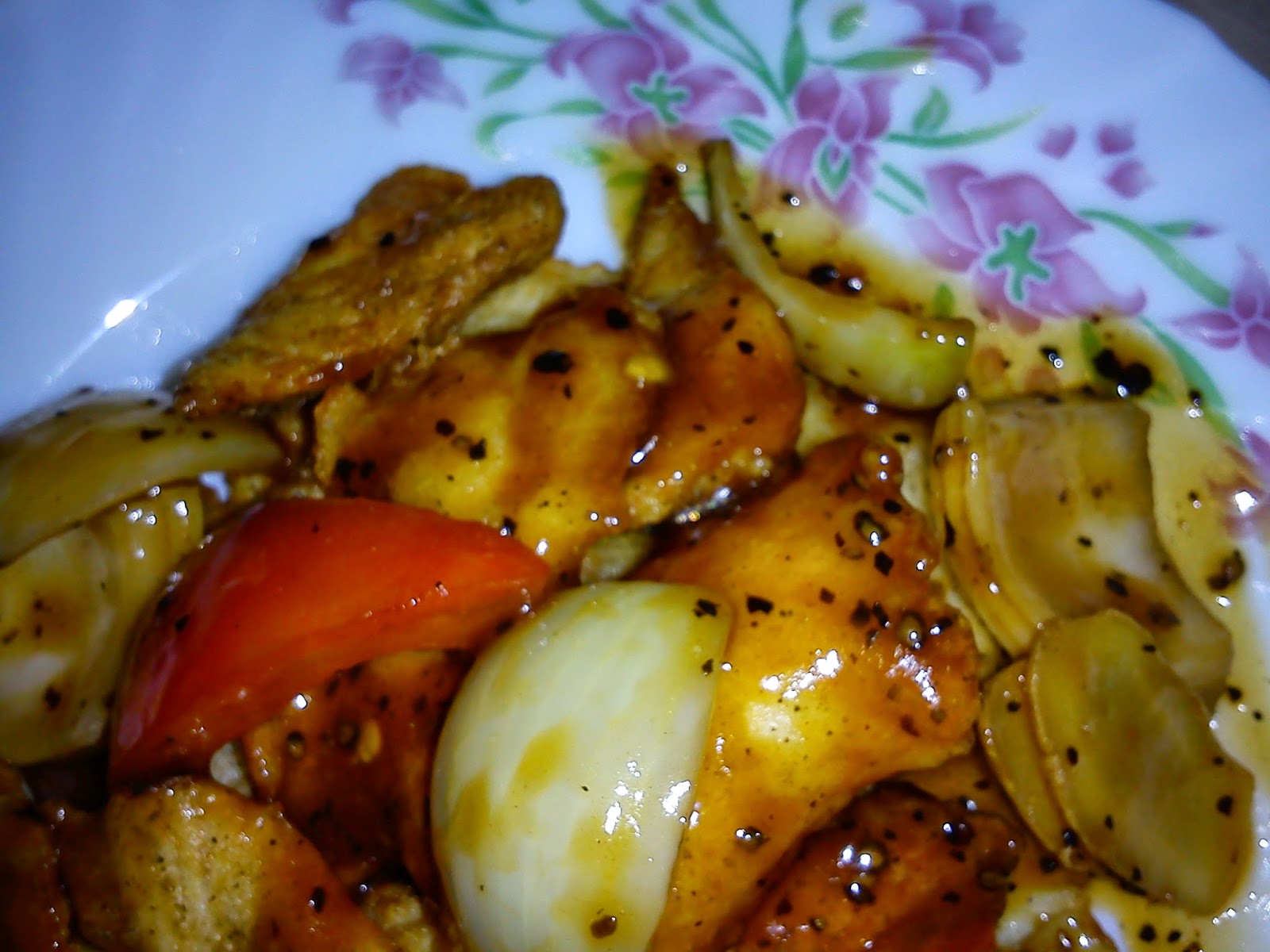 Cooking Pleasure STIR FRIED BLACK PEPPER FISH FILLETS