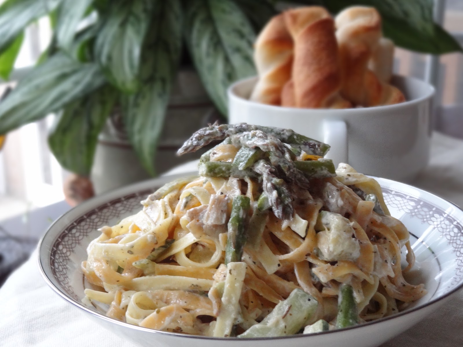 PastaRagus with artichokes cream sauce