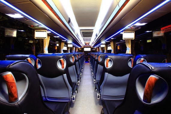 Interior Bus Pariwisata