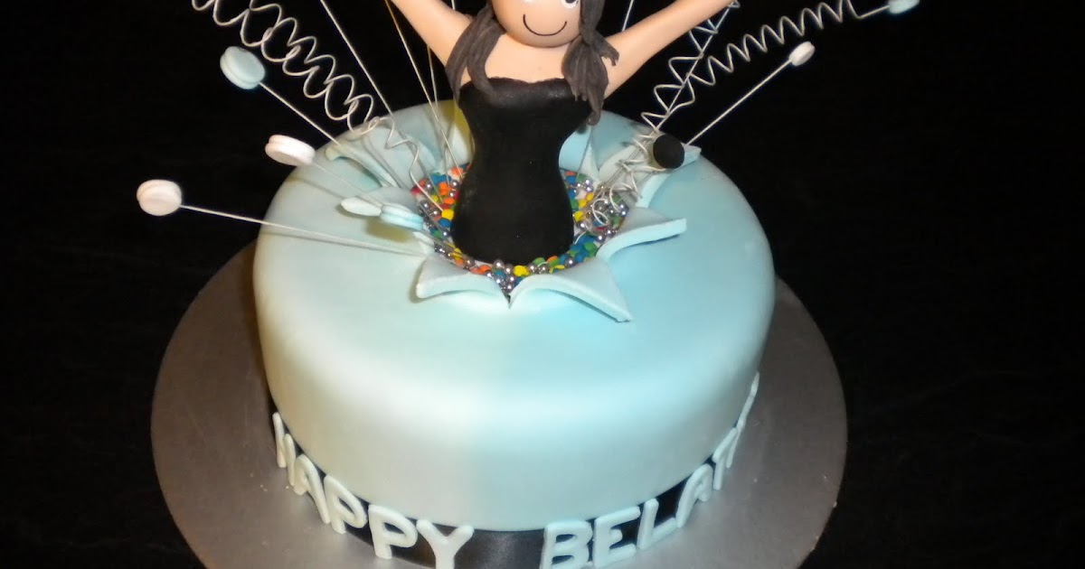 The Party Cake by Andrea Girl jumping out of a Cake Cake.