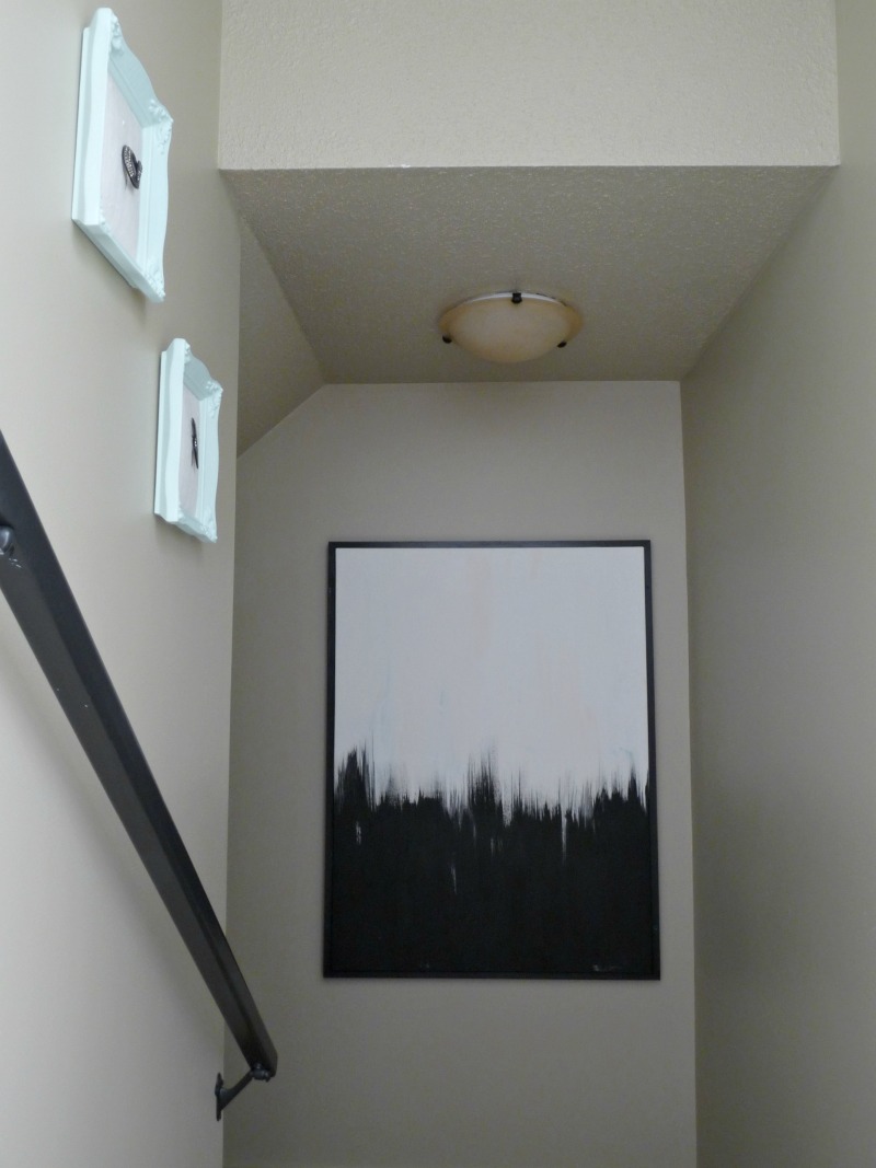 DIY Picture Frame + How to "Fix" a Warped Canvas Dans le Lakehouse