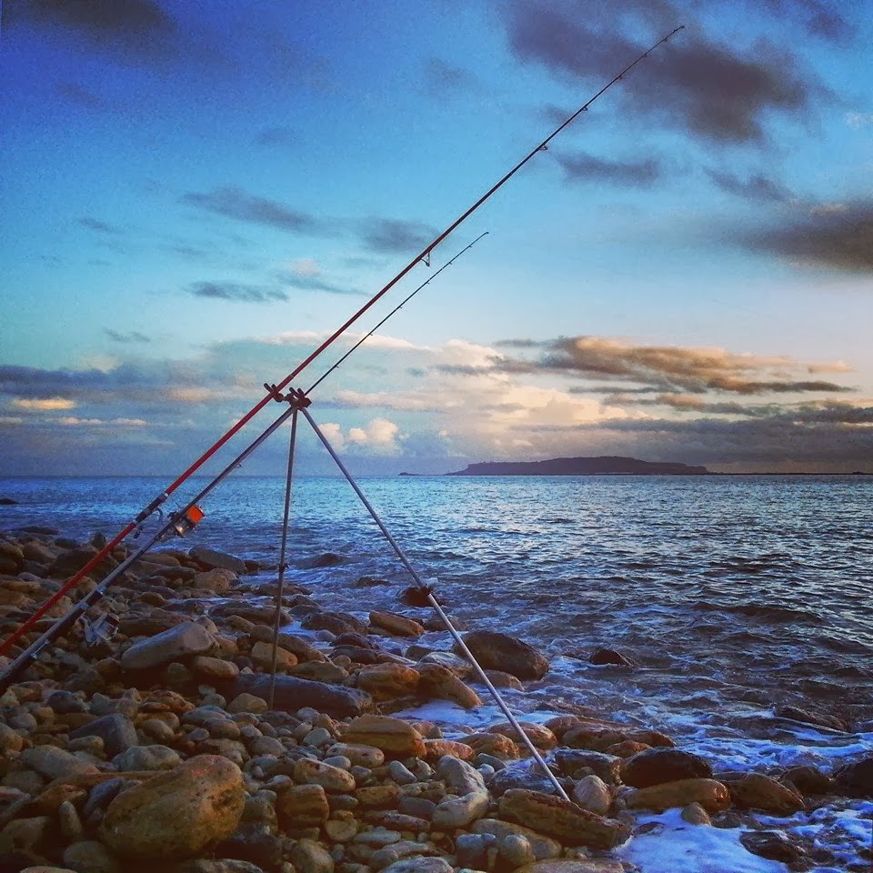 Fish Hooked Bass Fishing, Weymouth