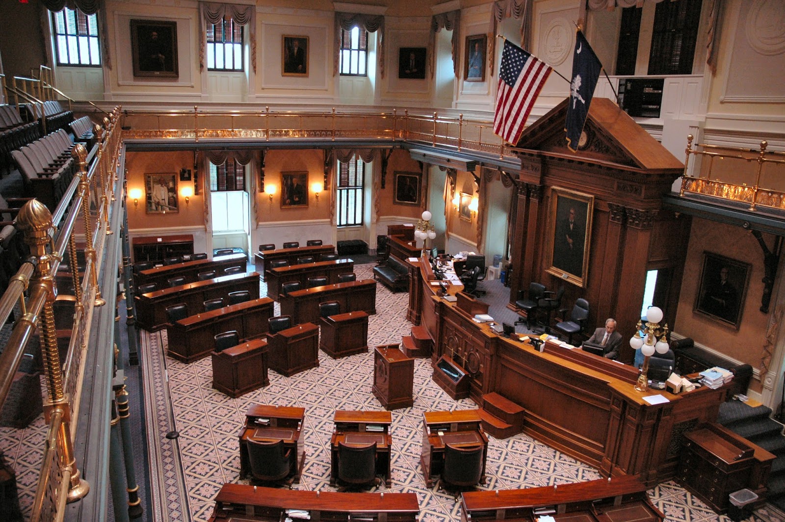 Images and More State Capitols Columbia, South Carolina Interior