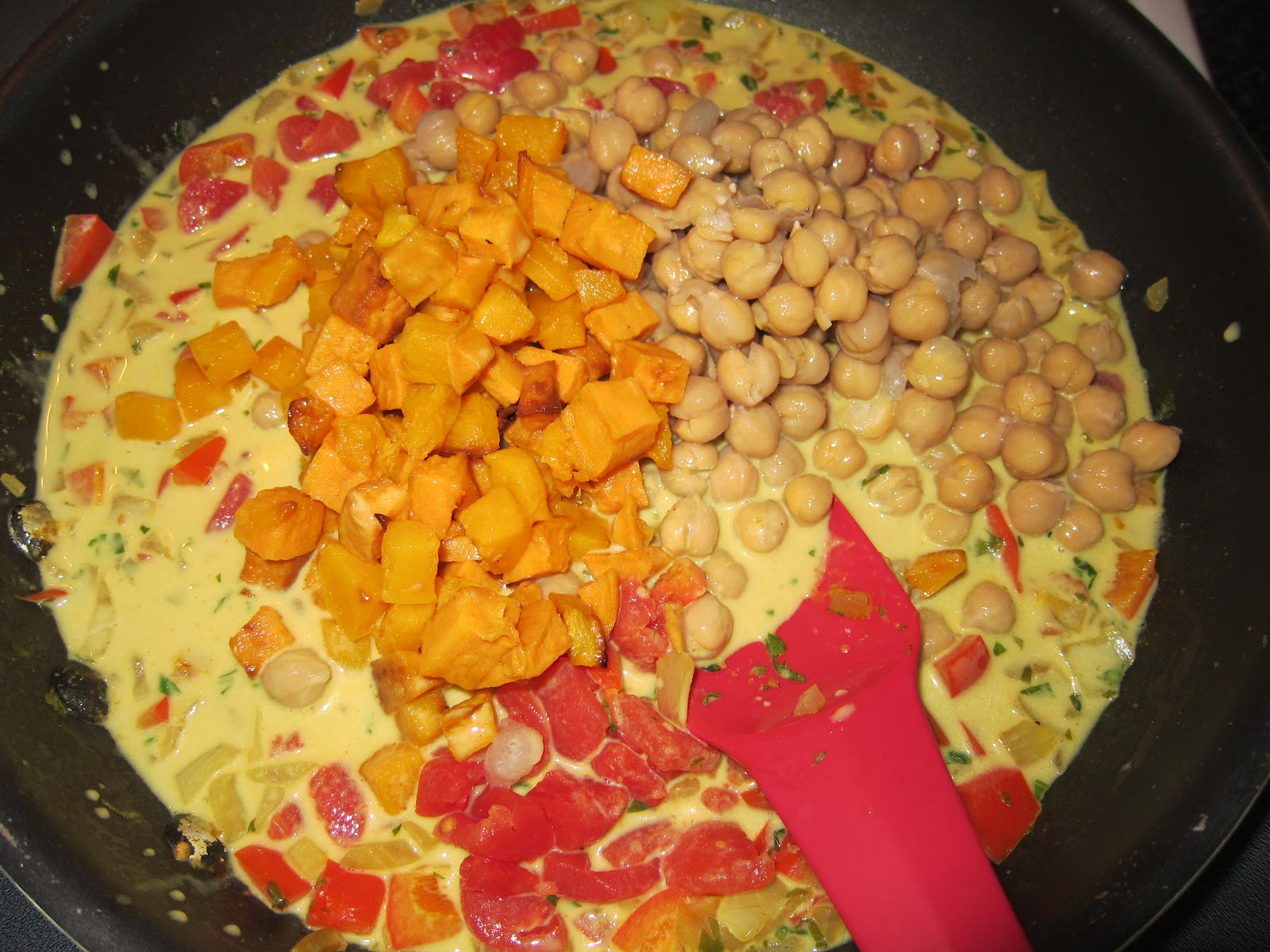 veganmama Kathy Freston's Coconut Garbanzo Bean Curry