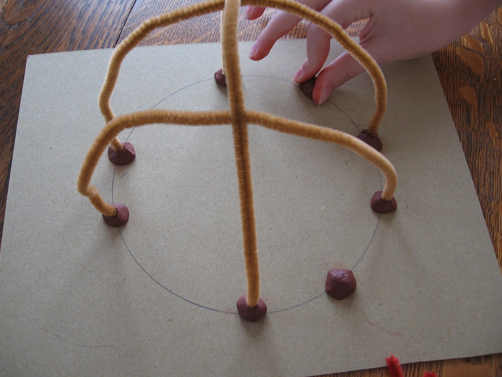 Almost Unschoolers Pipe Cleaner Wigwam