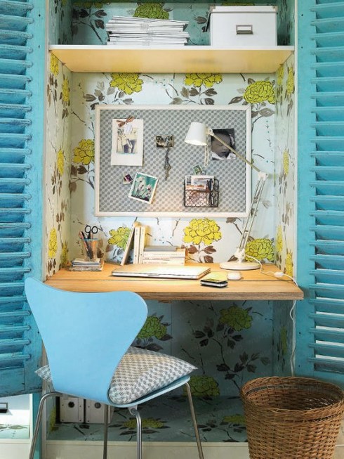 Closet Office Space Ideas