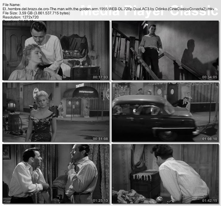 El hombre del brazo de oro | 1955 | Capturas de pantalla El hombre del brazo de oro | 1955 | Secuencias de la película