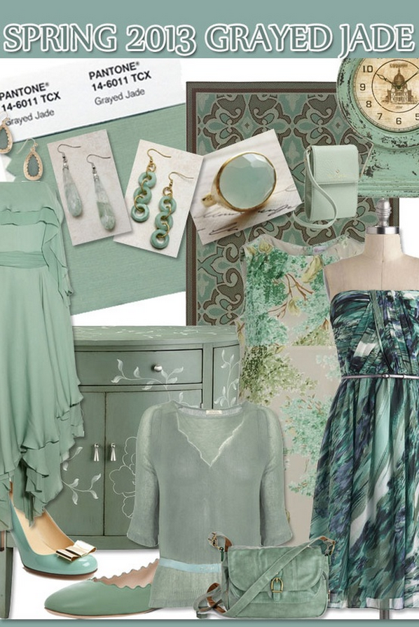 Silvia Home Decor Verde acinzentado!