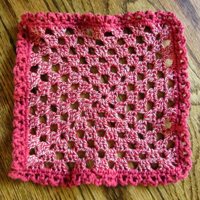 Country Blessings: Easy Granny Square Dishcloth