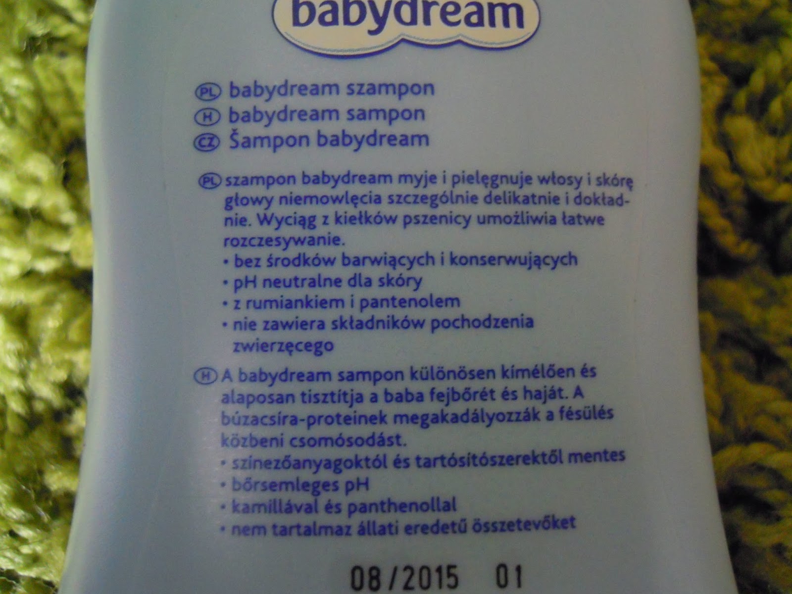 Z życia włosomaniaczki Rossmann, Babydream, Shampoo (Szampon dla