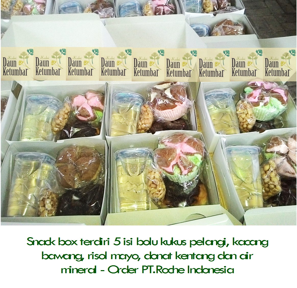 Snack Box enak di Jakarta Daun Ketumbar Catering Jagonya Masakan