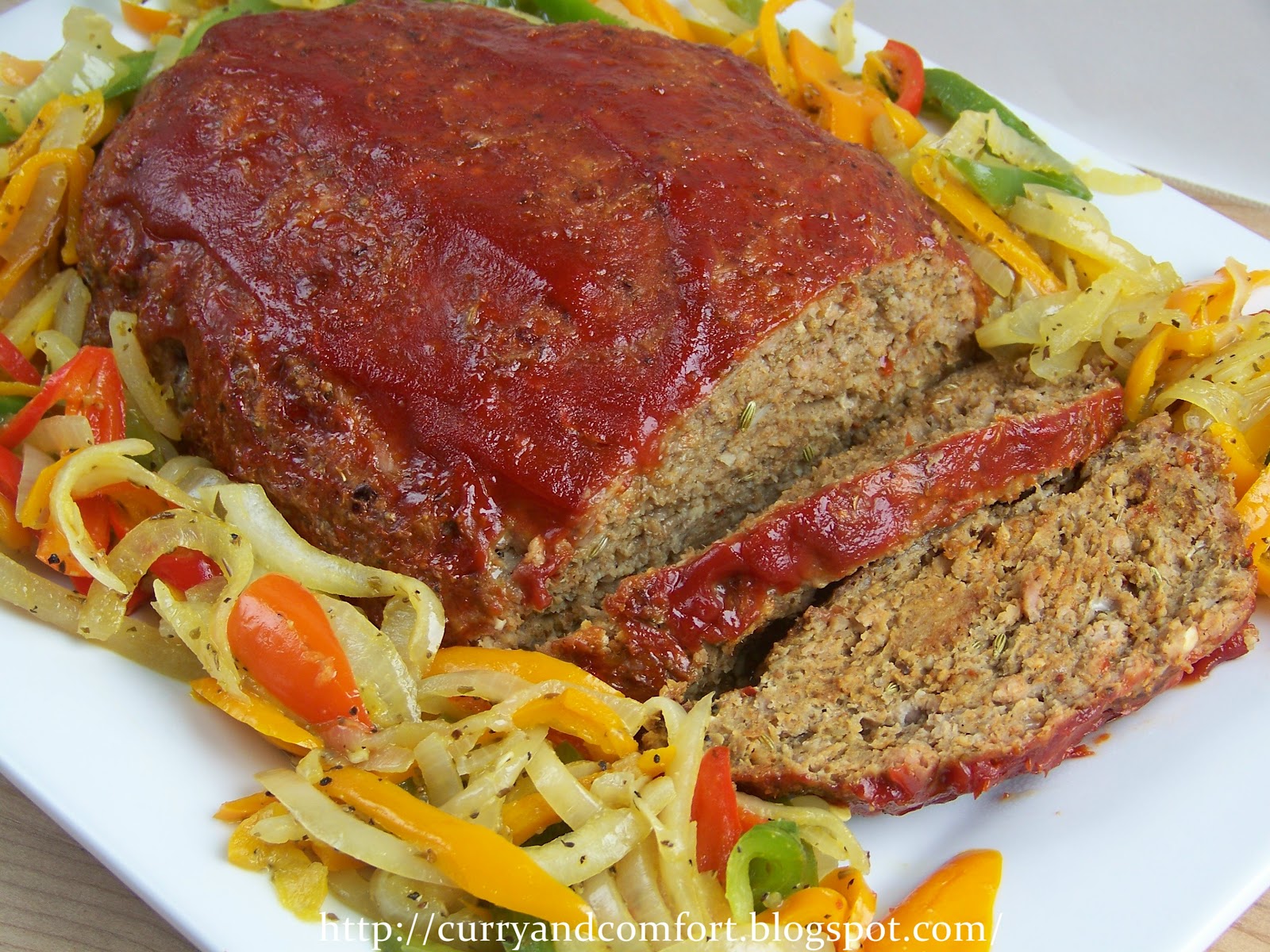 Kitchen Simmer Sausage, Pepper and Onion Meatloaf