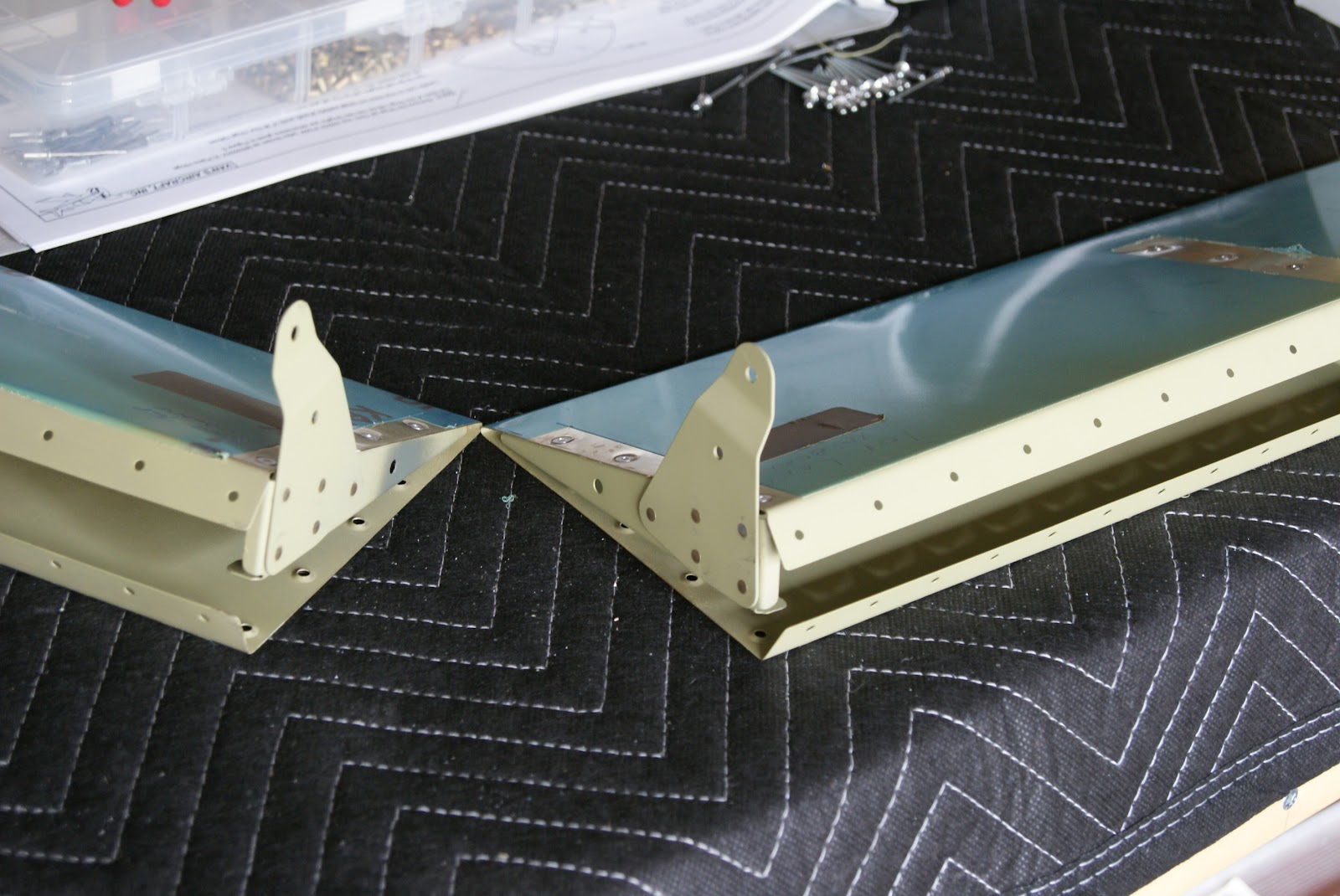 DOG Aviation John's RV12 Blog Control Horns Installed On AntiServo Tabs