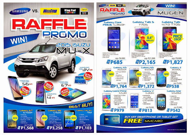 WellCom Samsung Raffle Promo