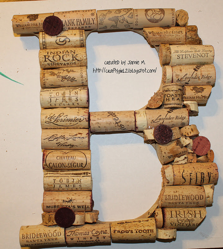 Crafty Girl 21! Wine Cork Gifts
