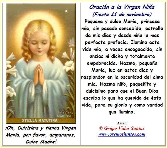 IMAGENES DE LA VIRGEN NINA imagenes de la virgen nina:
