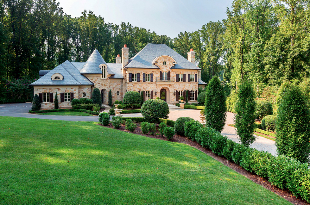 A European inspired mansion with exquisite indoor and outdoor features