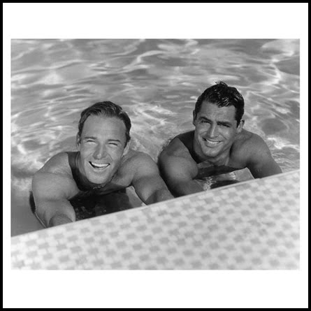 Randolph Scott and Cary Grant. Best lovers friends, in their Malibu home's ... Randolph Scott and Cary Grant. Best lovers friends, in their Malibu home's ...