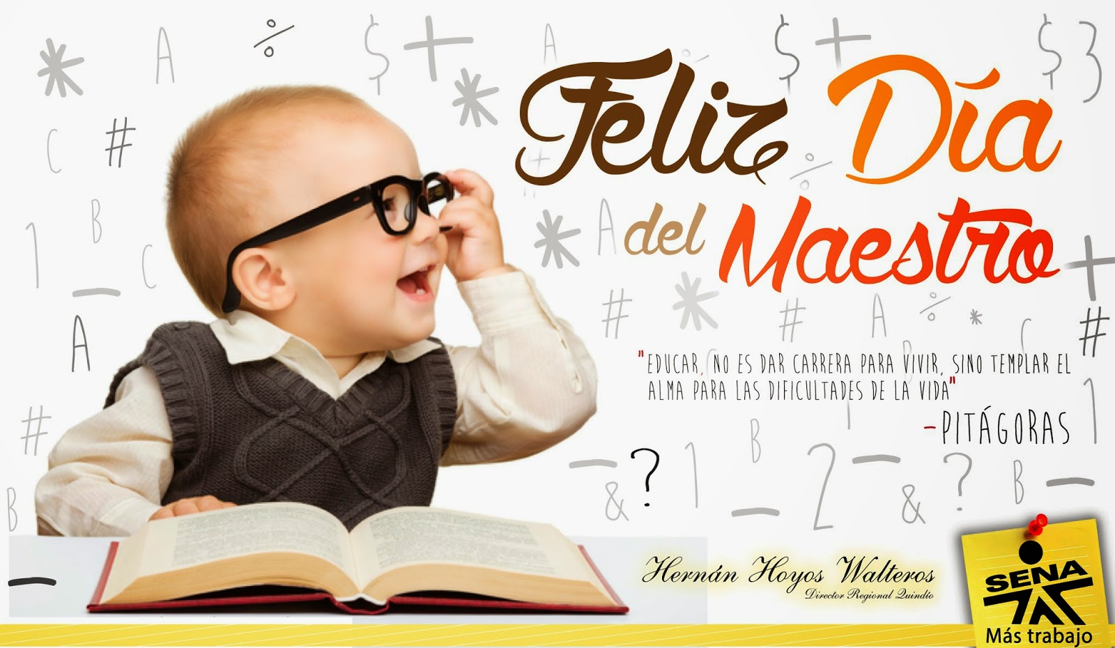 Centro de Comercio y Turismo SENA Regional Quindío Feliz Día del Maestro