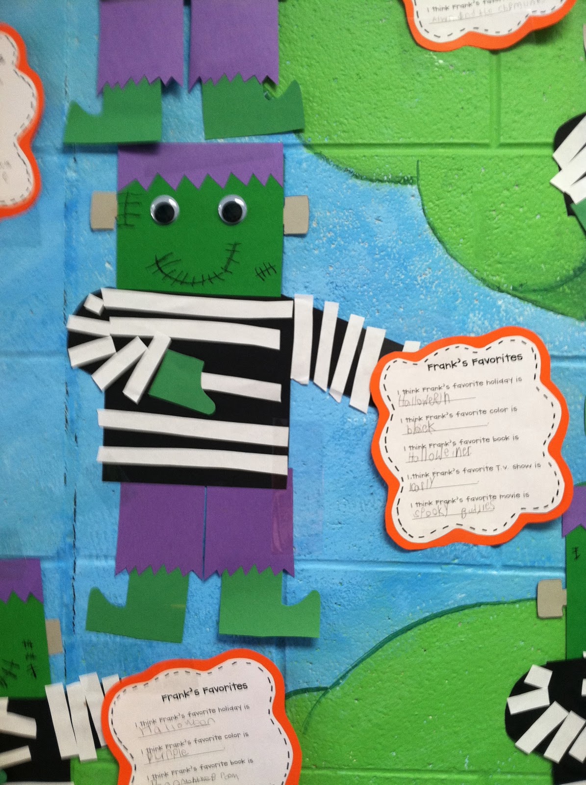 Halloween School Crafts 1st Grade