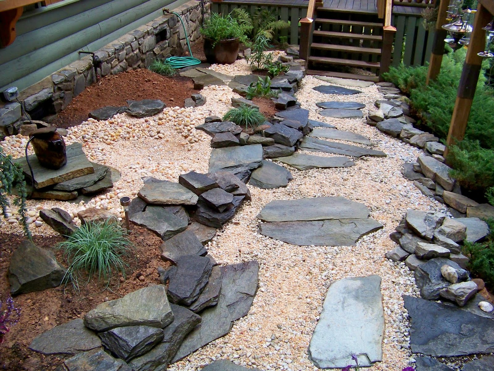 Outside Clyde Japanese Stone Structure