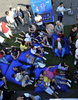 Supporters Italiens Euro 2012