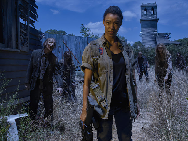 Sonequa Martin Green como Sasha – The Walking Dead _ temporada 6, Gallery – Photo Credit: Frank Ockenfels 3/AMC