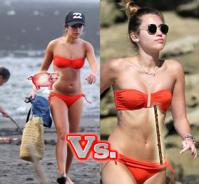 Miley Cyrus VS Lea Michelle