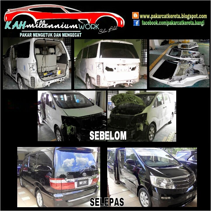 Pakar Cat Kereta Step by step Proses Mengecat