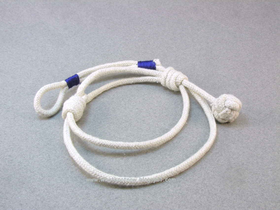 Knots and fiber bracelets nautical knot rope bracelet with blue