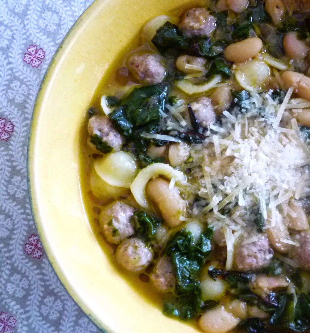 For Love Of The Table Beans Greens In Broth With Italian Sausage Orecchiette,Reglazing Bathtub Before And After