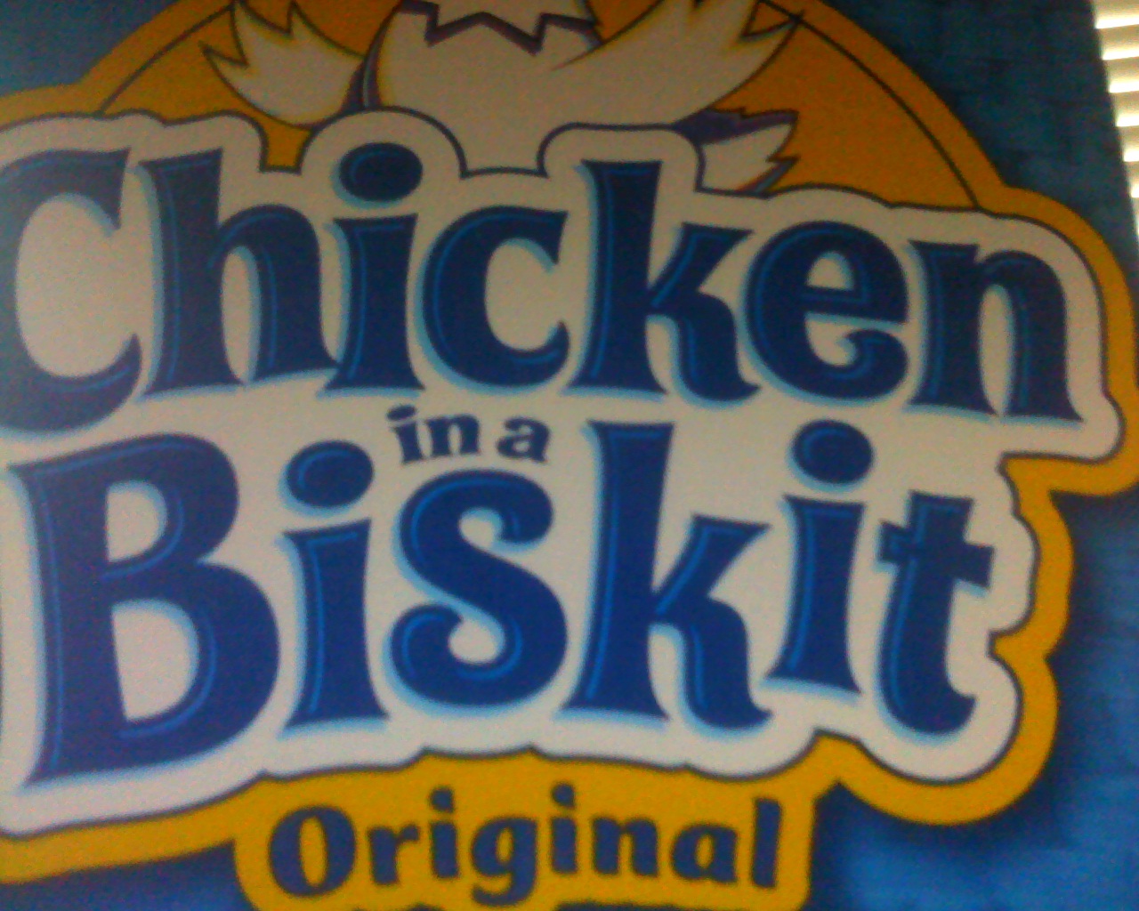 Tabaroo chicken in a biskit original flavor