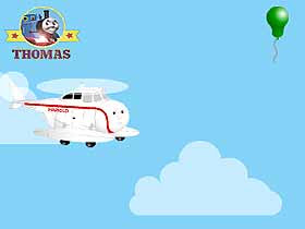 Party balloon Thomas Train Free Online Games for PRE-K Kids Harold the helicopter game free online