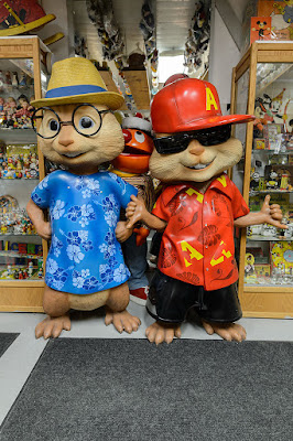 The Chipmunks at the Barker Museum