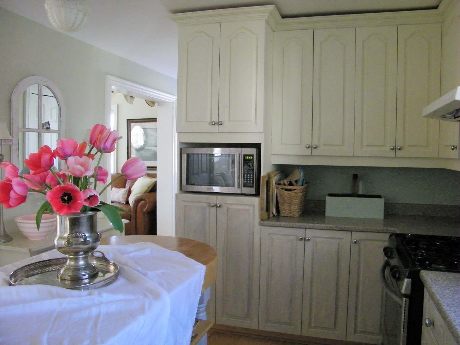 Painting wood kitchen cabinets white Formica Countertops with White Cabinets