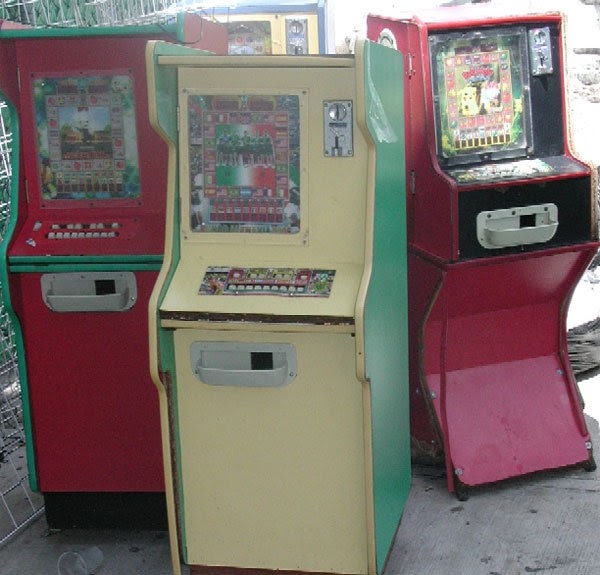 Maquinitas del casino