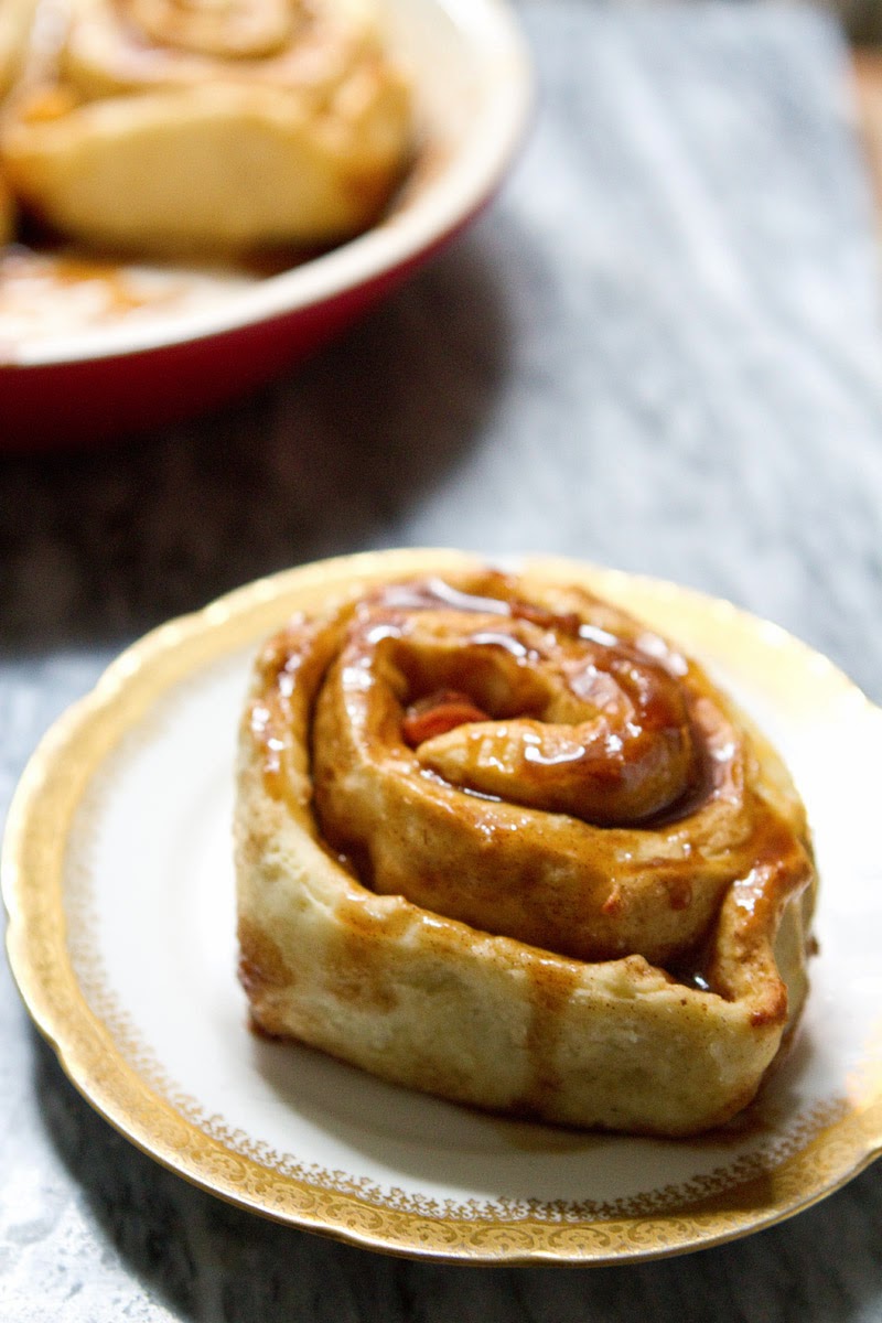 Little Market Kitchen Apple Cinnamon Pretzel Rolls
