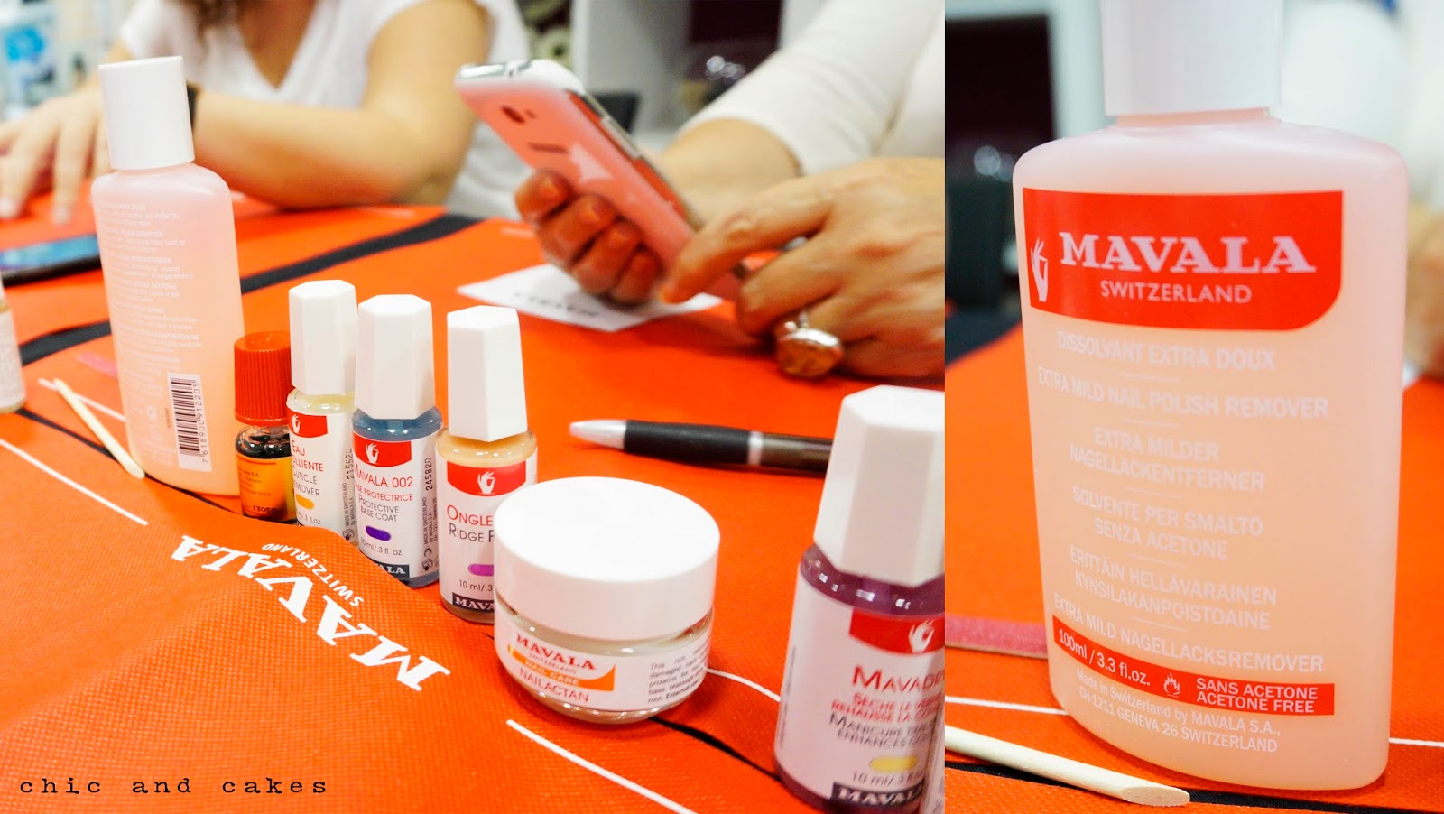Cuidado de las uñas Mavala Master Class Chic and Cakes