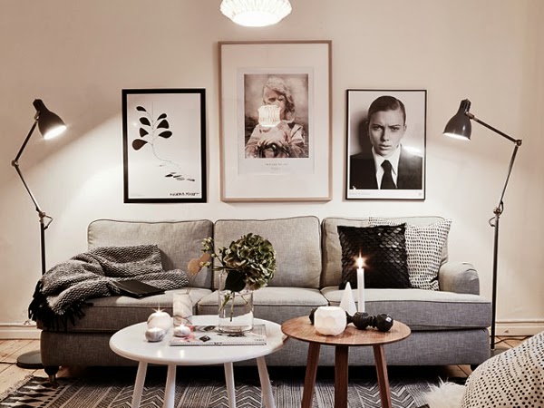 sofa z lampami blog o wnętrzach