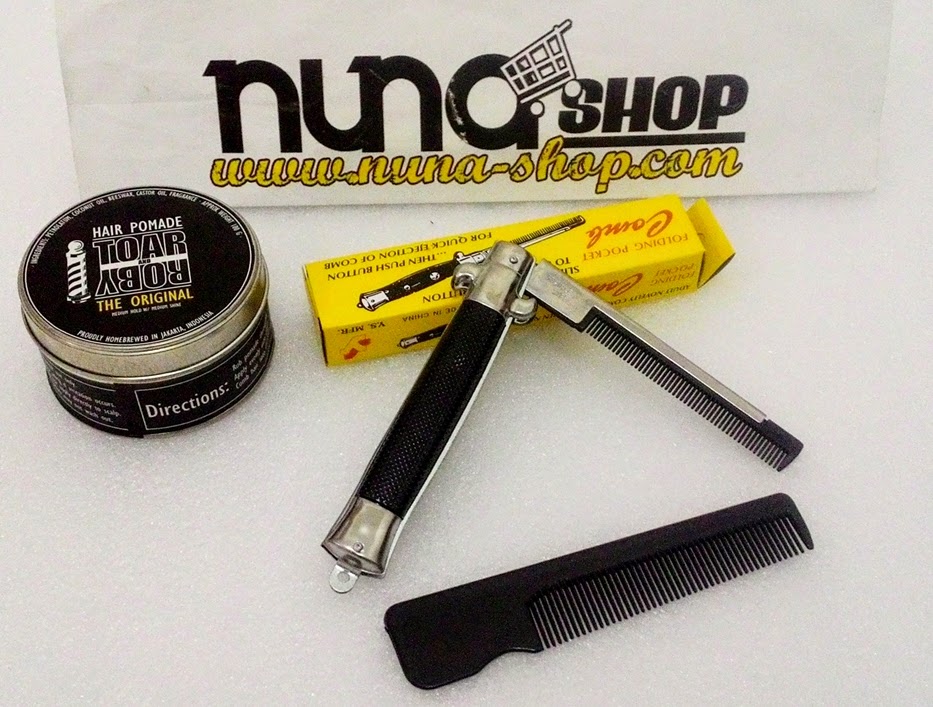 paket hemat pomade switchblade comb paket hemat pomade switchblade comb