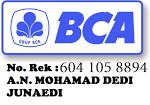 No Rekening BCA:
