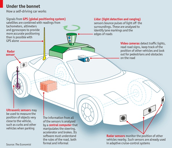 Illuminated Living Autonomous Vehicles On the Radar