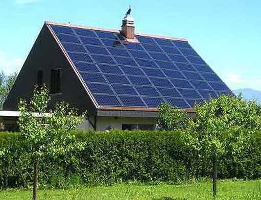 House Solar Panels On Roof