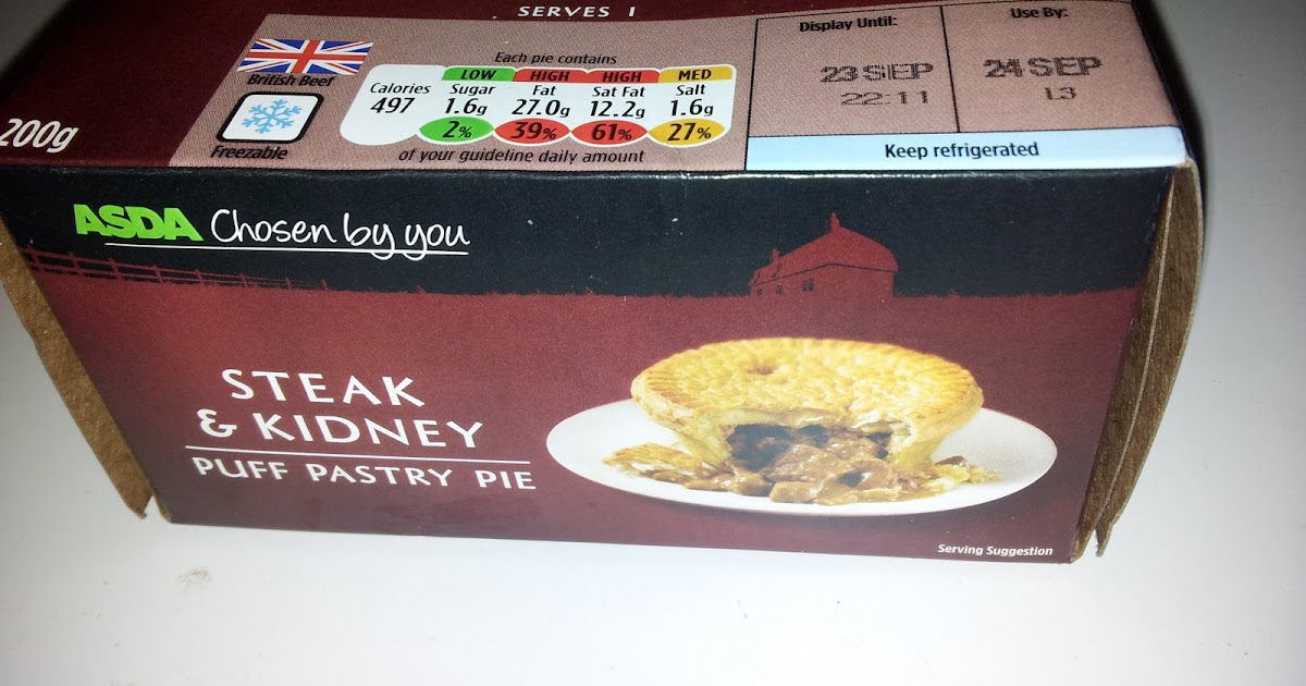 Jacks Tasty Pie Reviews! Asda Steak and Kidney Pie