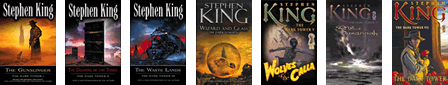 The Dark Tower, Stephen King, covers