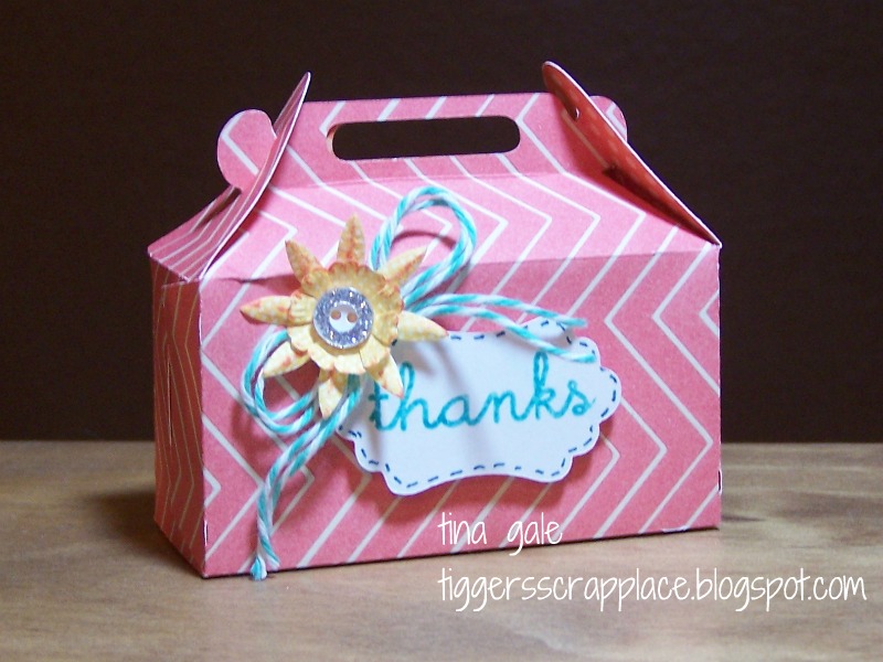 My Scrappy Ideas Cricut Artiste Gable Box
