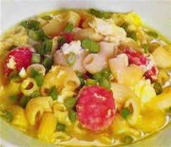 Sopa con coditos recetas