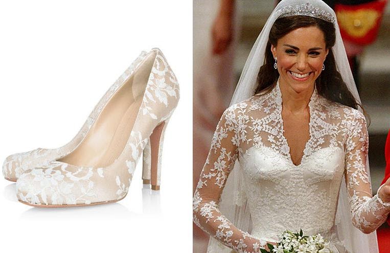 Shoe Blog Kate Middleton�s wedding shoes